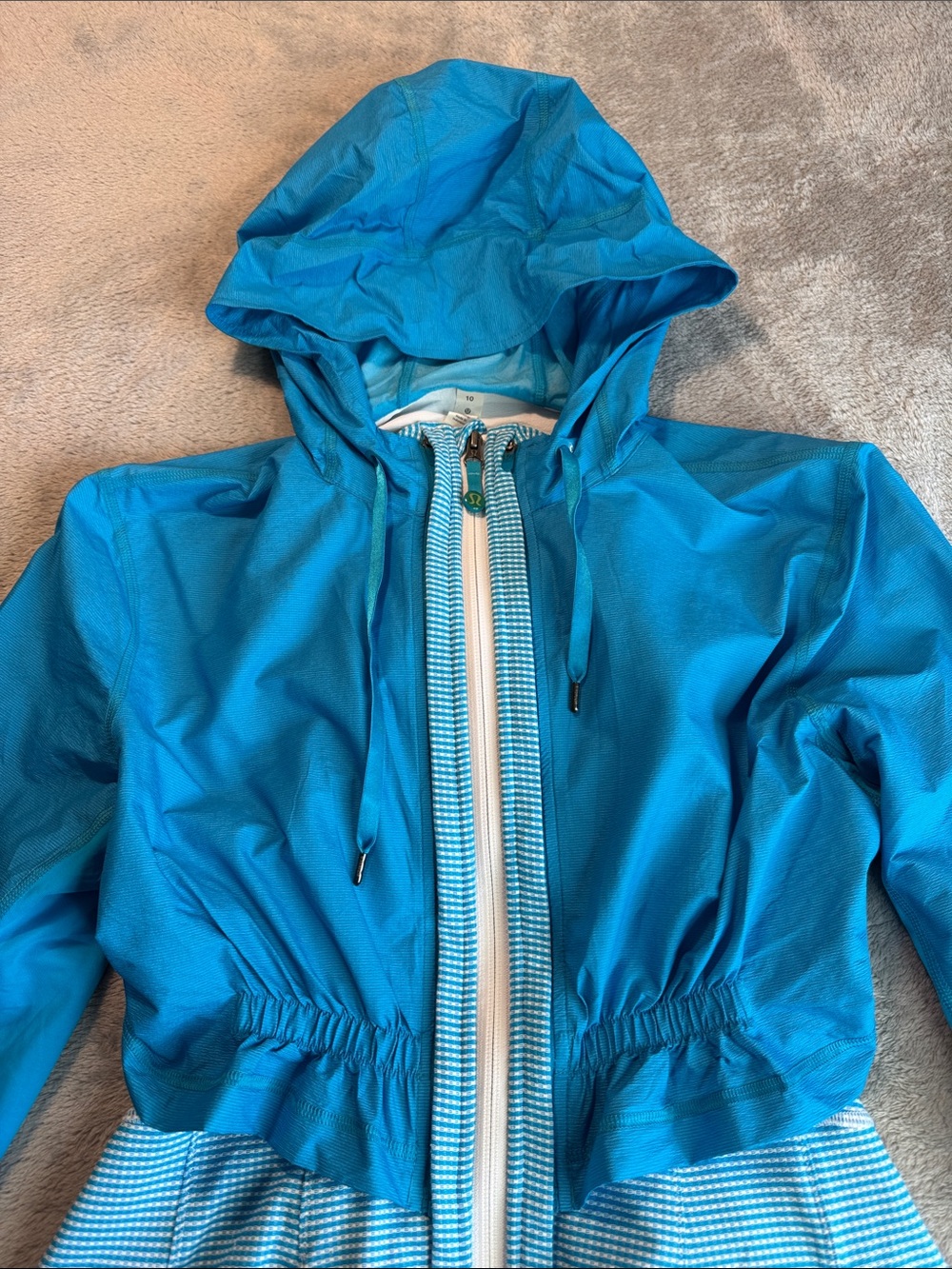 Rare NWOT Lululemon 2 IN 1 Proactive 2 Piece Jacket Set Blue Size 10 - Picture 3 of 14